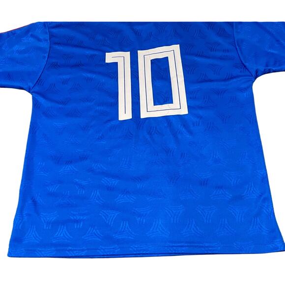 Adidas Men Tango Icon Player Jersey Soccer Football Size LARGE FRANCE ZIDANE - Picture 5 of 6